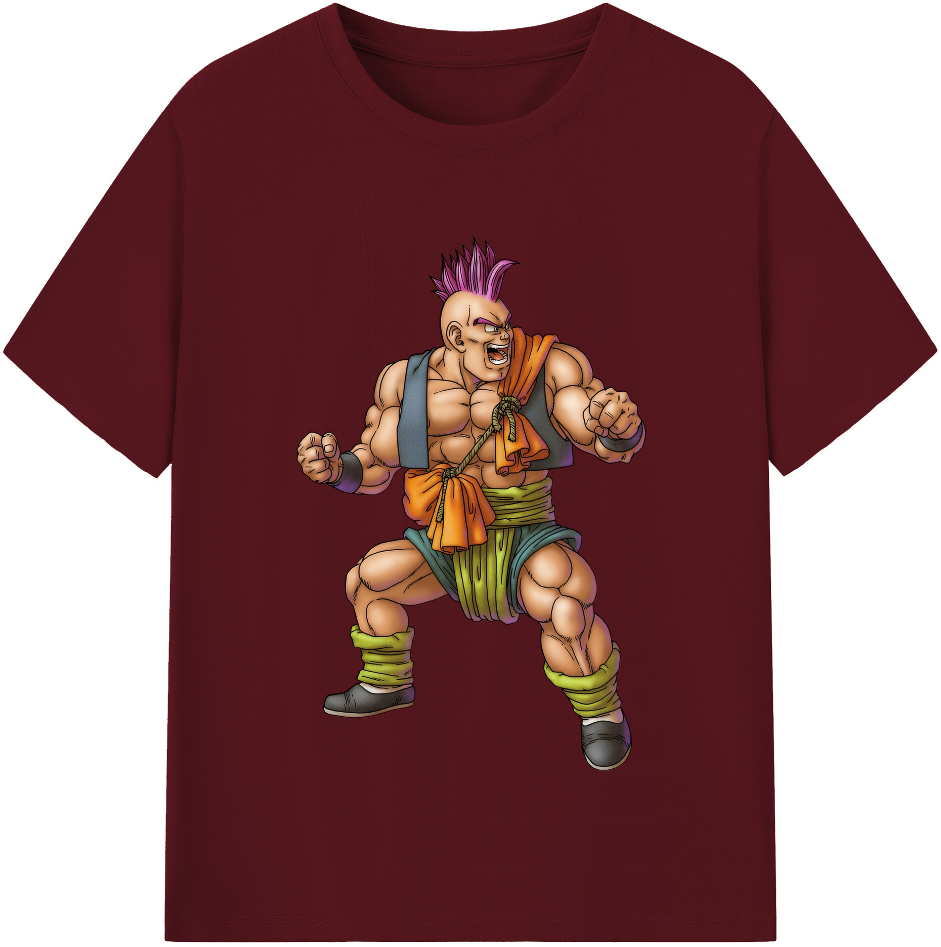 （画像用） ドラゴンクエスト Doragon Kuesuto Dragon Quest 綿100％半袖Tシャツ（フロントプリント）